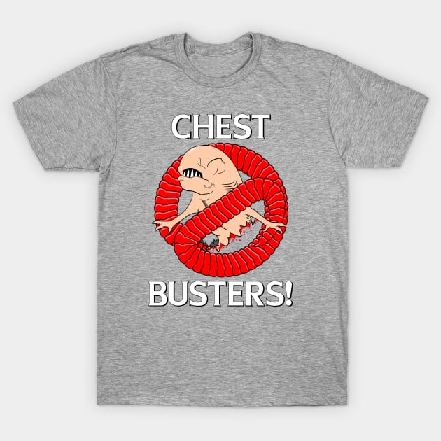 Chestbusters! T-Shirt by JohnFerenz